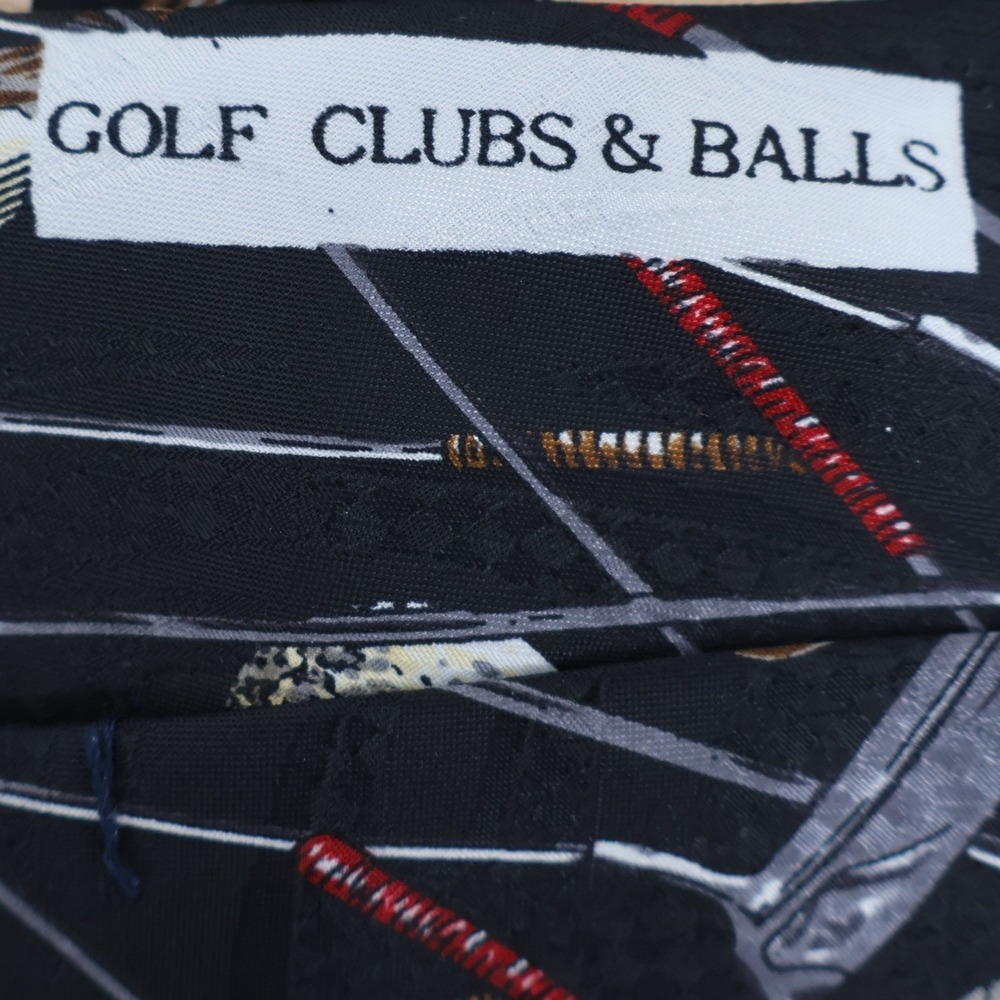 Executive Ties Golf Clubs Balls Necktie Mens Vintage 90s Country Club Career - Picture 3 of 6